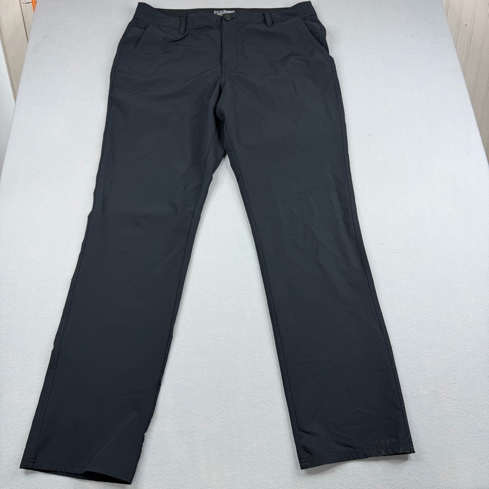 Huk Next Level Performance Fishing Pants Black Stretch Outdoors Mens 36